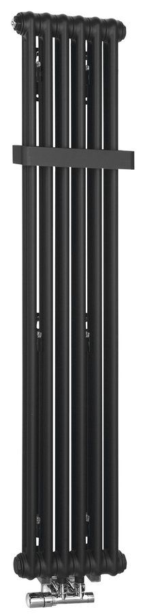 Sapho Fede handdoekradiator 30x150 mat zwart
