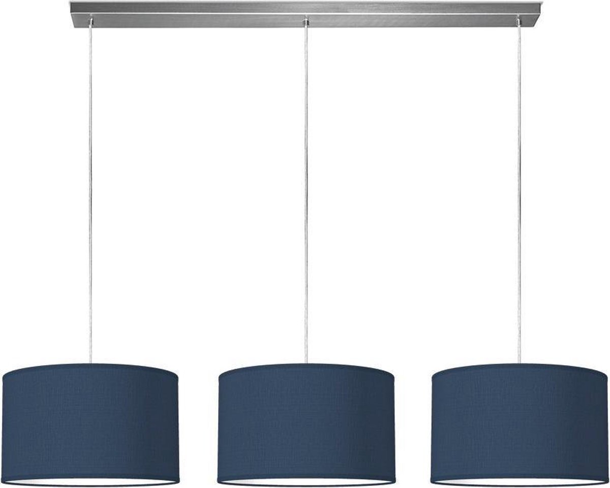 Home Sweet Home hanglamp beam 3 bling Ø 35 cm - blauw