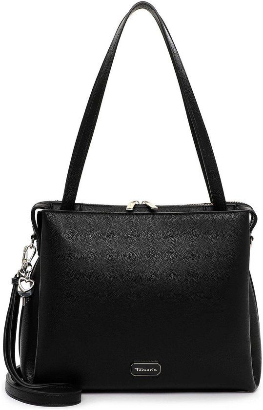 Tamaris schoudertas TAS Katharina City Shopper Black zwart