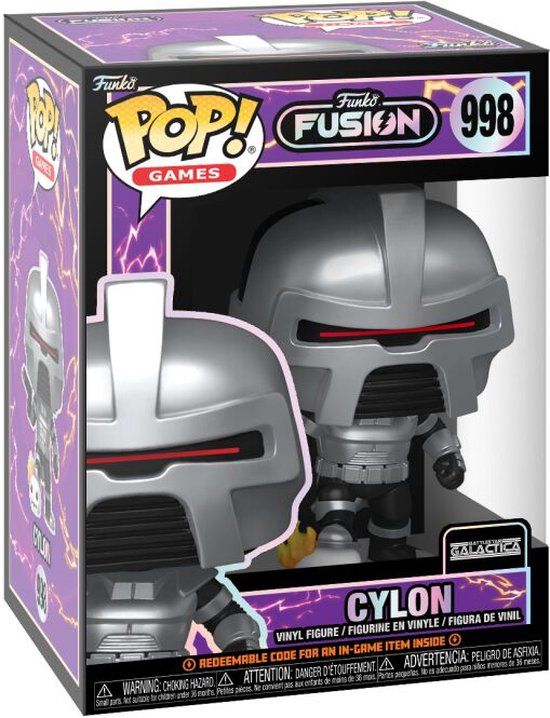 Funko Fusion Battlestar Galactica - Cylon (Chase Edition möglich) Vinyl Figur 998 Funko Pop! meerkleurig Unisex