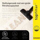 Top Filter Set van 2 stofzuigerzakken voor Rowenta industrieel