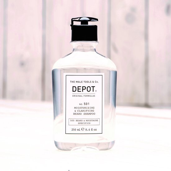 Depot The Male Tools & Co DEPOT No.501 MOISTURIZING&CLARIFYING BEARD SHAMPOO