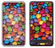 Royal Muurtattoo RS. 74135 zelfklevend voor Sony Xperia E1 met motief kleurrijke zoetwaren