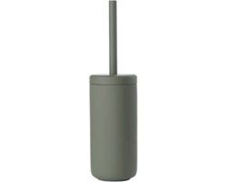 Zone Denmark UME Toilet Brush with Holder - Olive Green