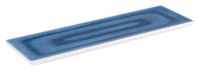 APS 84673 GN 2/4 dienblad "BLUE OCEAN", wit/blauw, melamine, 16,2 cm x 53 cm x 2 cm
