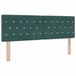 vidaXL Boxspringbed met hoofdeinde Donkergroen 160 x 200 cm Fluweel