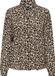 JDY JDYBROOKE L/S SHIRT WVN NOOS Chemisier femme - Polyester/Élasthanne - Imprimé léopard - Manches longues - Boutons - Pumice Stone - Taille 40