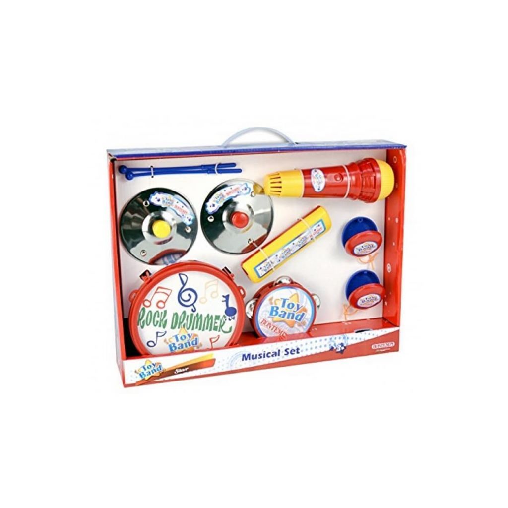BONTEMPI Muziekset Toy Band 10 delig