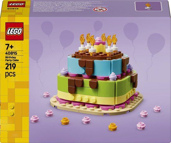 LEGO Classic 40815 - Verjaardagstaart