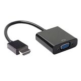 HDMI-VGA-converter PremiumCord HDMI naar VGA converter met 3,5 mm stereo jackstekker, lengte 20 cm, zwart