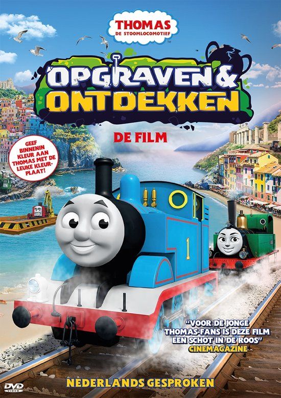 Thomas de Stoomlocomotief Film Opgraven en Ontdekken - Dvd