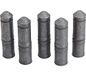 SHIMANO Unisex - Volwassen kettingnietstift voor CN-7800, zilver, 5 stuks