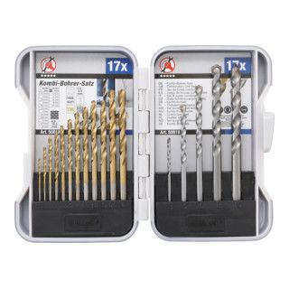BGS Do it yourself combi boor set 1.5 - 10 mm - 17 delig