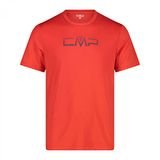 CMP Ademend en lichtgewicht heren T-shirt, vuurantraciet, maat 48