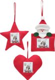 Deknudt Frames Deknudt Kerstdecoratie set in stof S67HC1