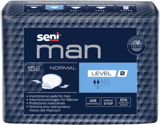 Seni Man Incontinentieverband Level 2 - Normal - 15 stuks