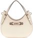 GUESS Lefia Small Satchel Bag Cream White