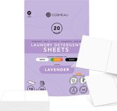 Cosmeau Wasmiddeldoekjes 20 Wasbeurten Lavendel