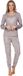 Pastunette Harmony Pyjama Lange Mouw Vrouwen Beige Printopdruk Maat 40