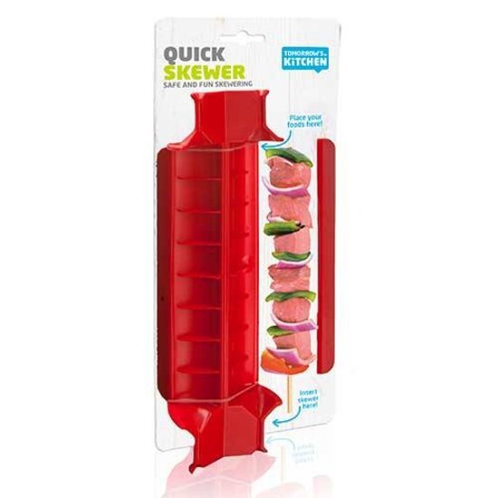 Tomorrow's Kitchen Quick Skewer XL - Kunststof - Rood