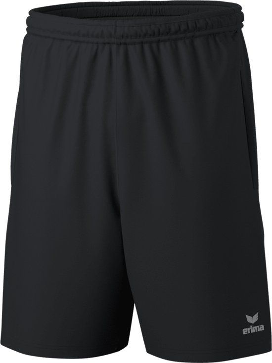 Erima Team Short Kinderen - Zwart - Maat 164