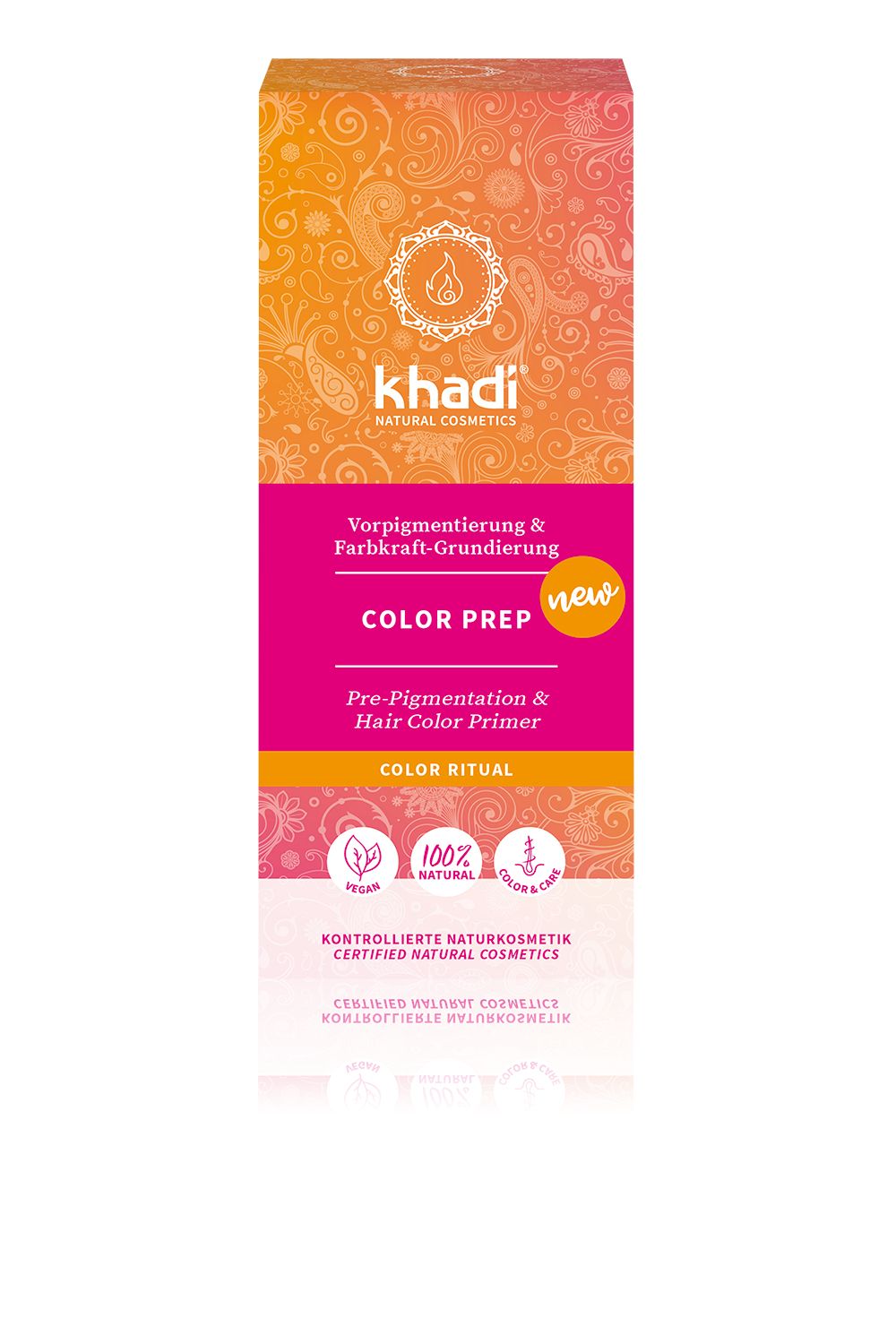 Khadi KH-PM-1-XX Haarkleurcorrectiemiddel - 100 ml - Vegan