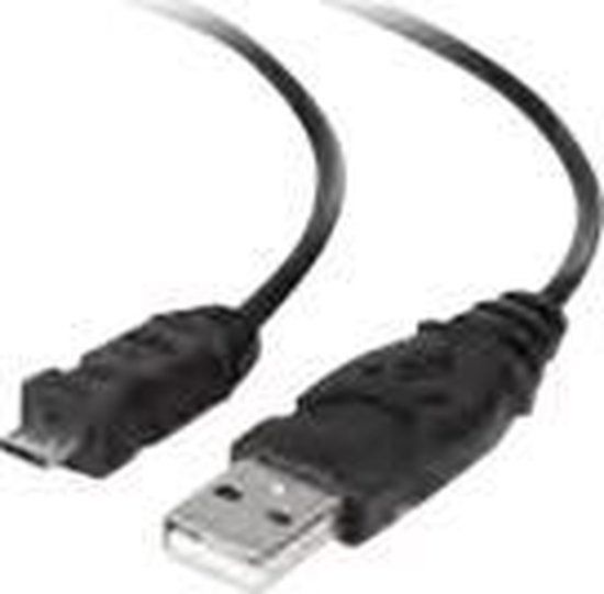 Belkin USB A/Micro USB B, 0.9m USB-kabel 0,9 m Micro-USB B Mannelijk Zwart