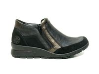 Rieker Comfortboot - Vrouwen - Zwart - Maat 38