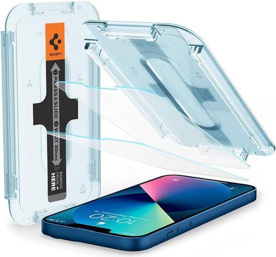 Spigen tR EZ Fit Screenprotector voor iPhone 13 mini - 2 stuks - Glas
