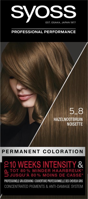 Syoss Color Salonplex 5-8 Hazelnootbruin