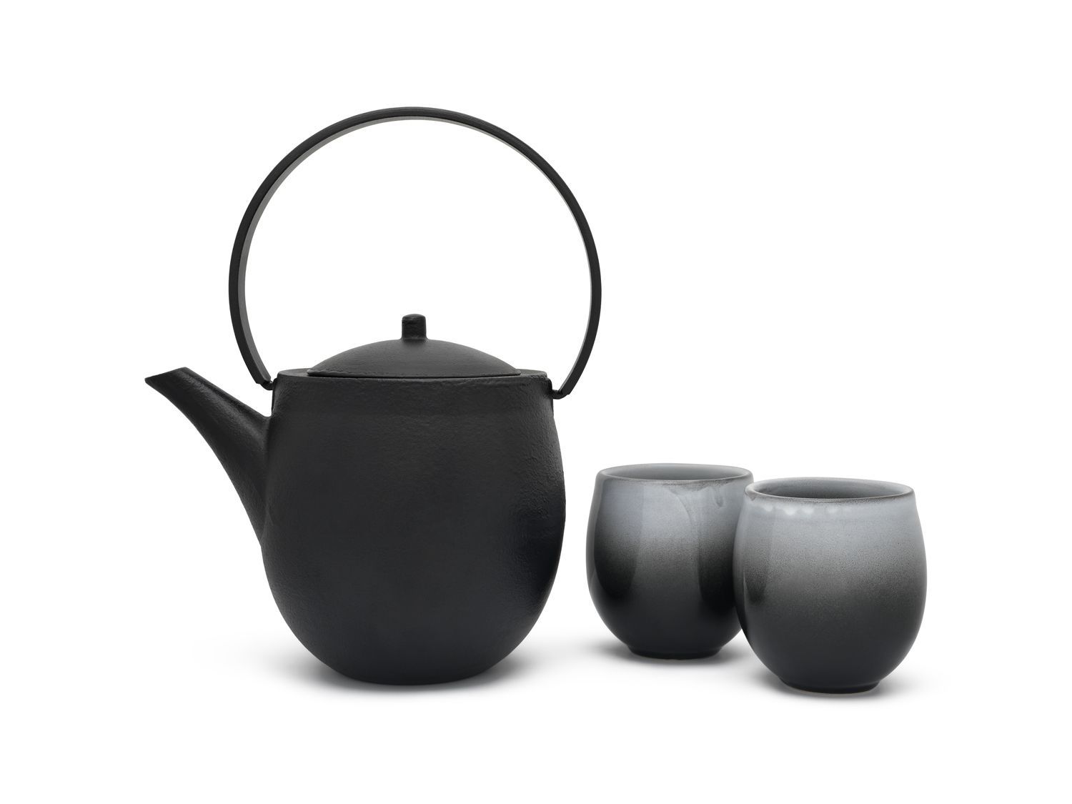 Bredemeijer Sendai Theepotset - 1200 ml - Zwart - Gietijzer