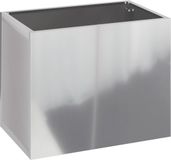 vidaXL Jardinière acier 50 x 32 x 40 cm Argent