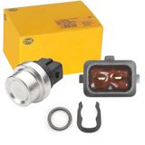 HELLA 6PT 009 107-241 temperatuursensor, koelvloeistof, 2-polig, ingezet, met afdichting, met remring
