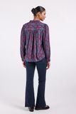 DIDI Dames Blouse Riley Red Gloom print maat 40
