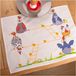 VERVACO Borduurpakket Voorbedrukt Placemat Kruissteek CRAZY CHICKENS SET VAN 2