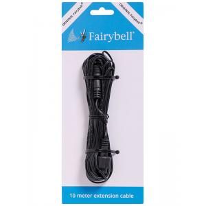 Fairybell Verlengkabel - 10 meter - Zwart