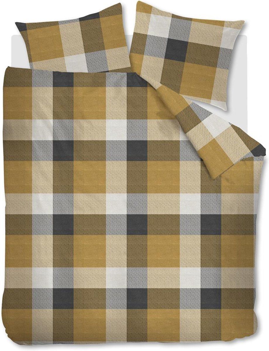 Beddinghouse Rohan Dekbedovertrek - extra breed - 260x200/220 cm - Oker