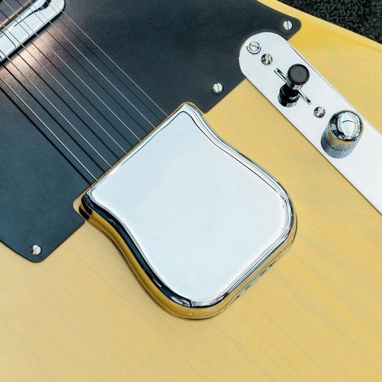 Fender Bridge Cover Tele Vintage brugnabdeckung,chrom - Gitaaronderdeel