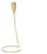 HBX natural living Kandelaar Astan metaal 11,5xh38,3cm goud