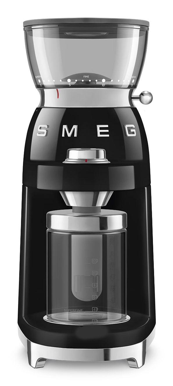 SMEG CGF03BLUE Burr Grinder - Black