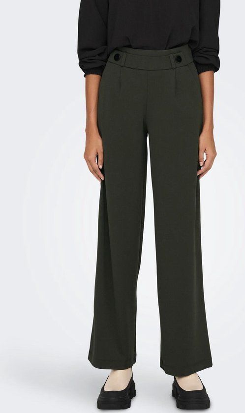 Jacqueline de Yong Jdygeggo New Long Pant Jrs Noos - Peat/black - W30 X L34