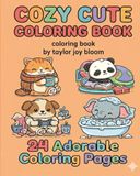 Cozy cute coloring book for children of all ages