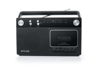 Muse M-152 RC Draagbare Radio/Cassetterecorder - Zwart