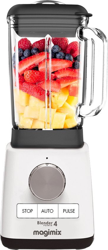 Magimix Power Blender - Smoothie Maker 1,8 Liter - Ice Crusher - Wit