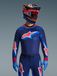 Alpinestars Maillot Supertech Vista 2026 Dark Navy Hot Coral Cobalt, Taille: XXL