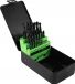 SMARTI HSS Forets Set, 1-13 mm, 25 Pièces, Noir