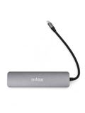 Nilox 6-in-1 USB-C Hub Docking Station Slim Fit Plug & Play