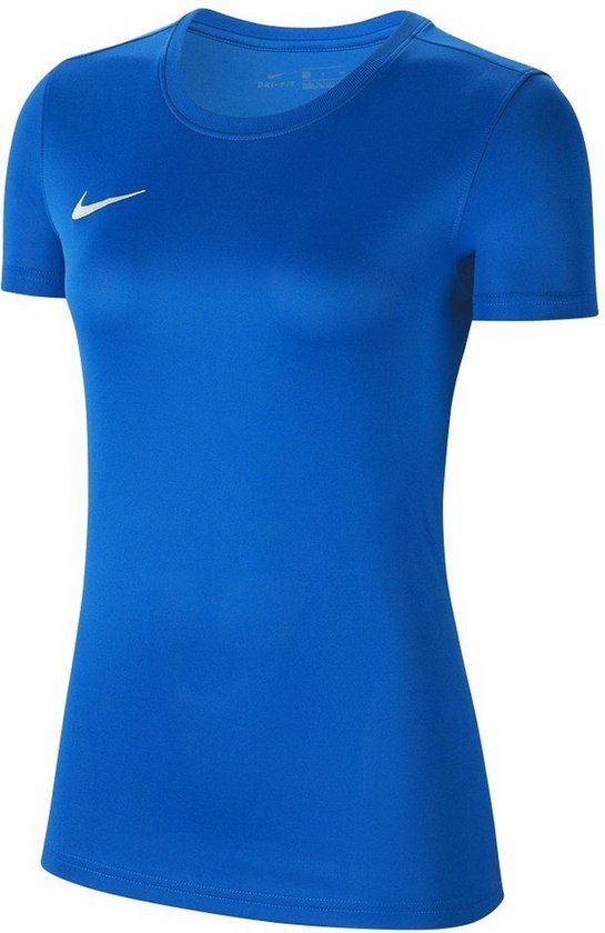 Nike Park VII SS Sportshirt Dames - Blauw - Maat S