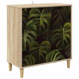 vidaXL Dressoir ELBURG Sonoma 69 x 33 x 75 cm Bewerkt hout