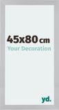 yd. Cadre photo 45x80 cm - MDF - Argent mat - Mura